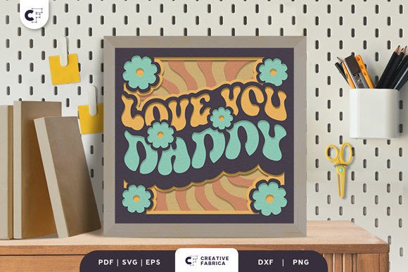 Crafting a Timeless Tribute: The Love You Daddy 3D Shadow Box Paper Cut