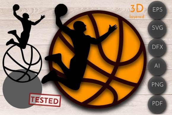 Exploring the Versatility of Basketball 3D Layered SVG, Laser Cut Files