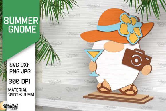 Unlocking Creativity: The Ultimate Guide to Summer Gnome SVG and 3D Layered Laser Designs
